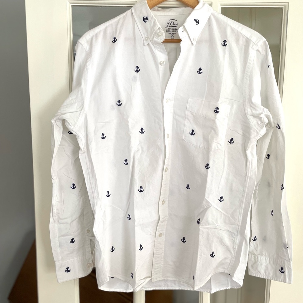 J. Crew L/S lightweight button down